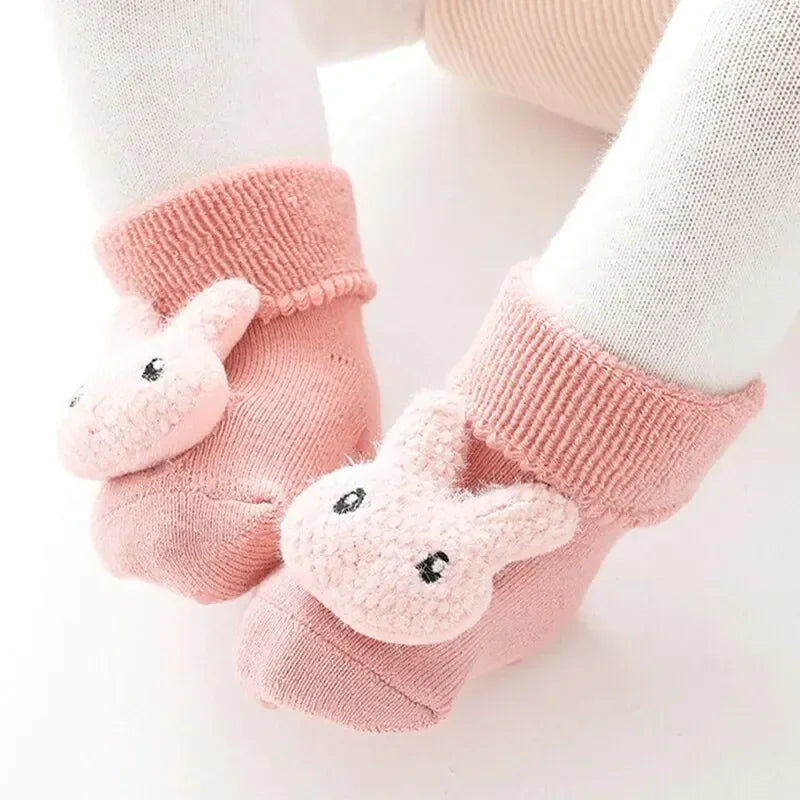 Cute Baby Socks Bunny Cow Bear Variety