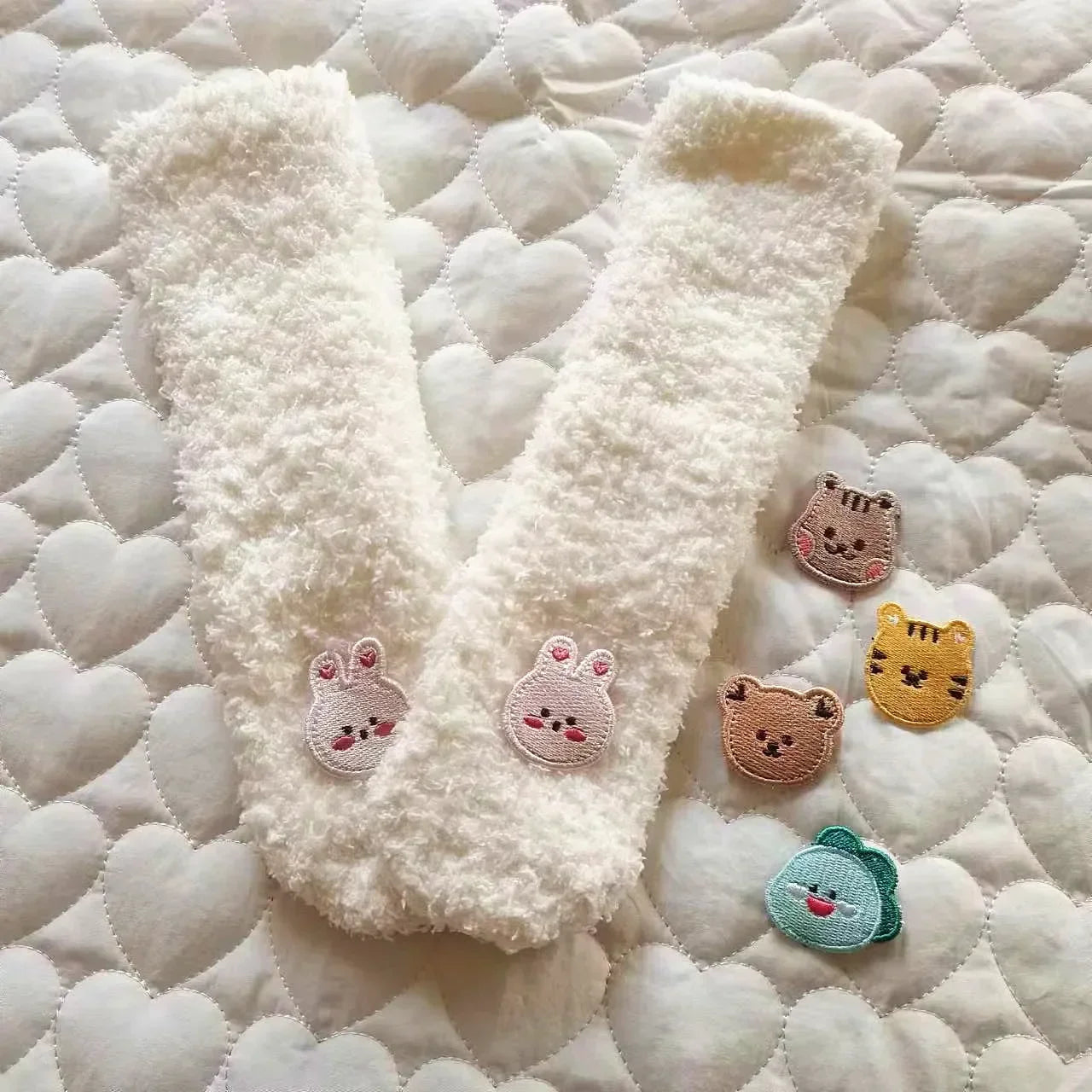 Winter Baby Socks Squirrel Bear Rabbit