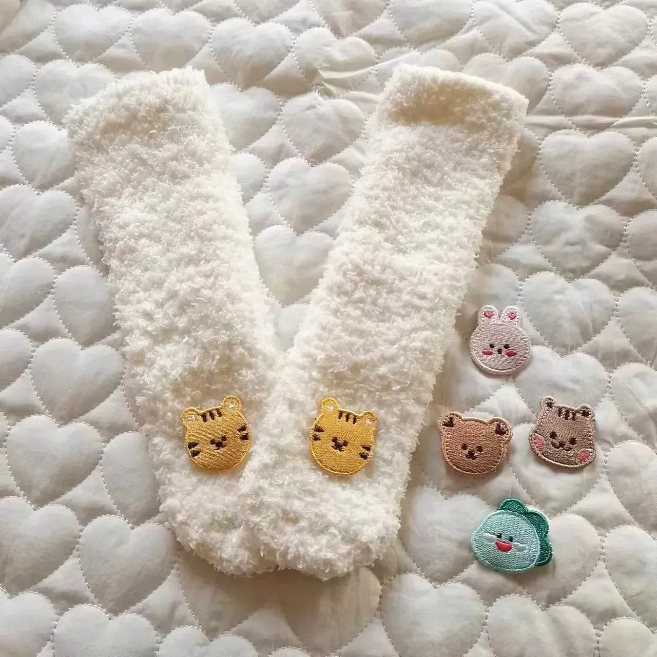 Winter Baby Socks Squirrel Bear Rabbit